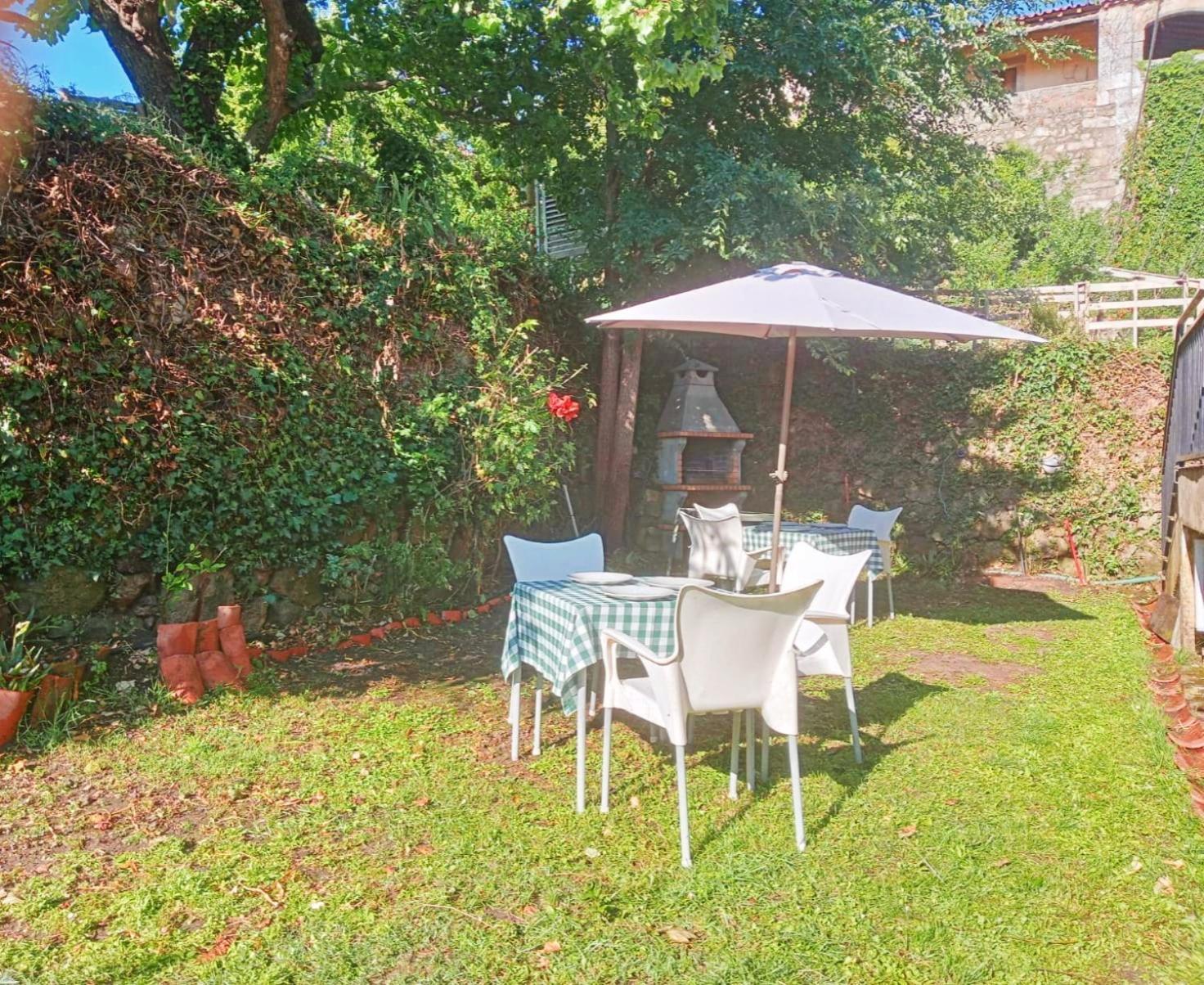 Apartamentos & Casa Rural Boada Con Jardin Interior Y Barbacoa Villamiel Eksteriør billede